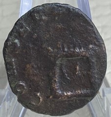 270AD Roman Coin Ancient Emperor Claudius II Gothicus Burning Alter Genuine