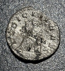 250-251 AD Romam Imeperial Hostilian AR Silver Antoninianus Ancient Coin