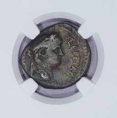 AD 54-68 Egypt Alexandria BI Tetradrachm Nero NGC CH F