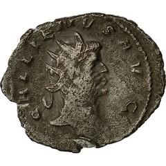 [#650387] Coin, Gallienus, Antoninianus, EF, Billon, RIC:162, var