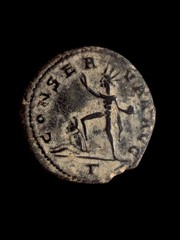 Aurelian Antoninianus Sol treading down captives Wow Grade ROME Mint