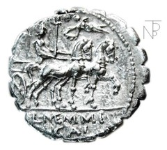 Ancient Rome Republic (MEMMIA) Denario Saturn-Venus