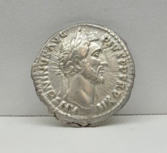 Roman Empire Antoninus 149-150 AD AR Denarius #KTM10459