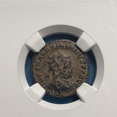 Maximian Roman Bronze Coin • AD 286-310 • AE Post-Ref Radiate • NGC Graded