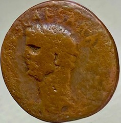 41-50AD Emperor Claudius Rome Mint Constantia Standing Ancient Roman Coin
