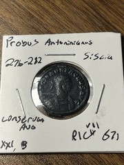 ROMAN EMPIRE – PROBUS 276-282 AD Antoninianus Siscia Mint RIC 671