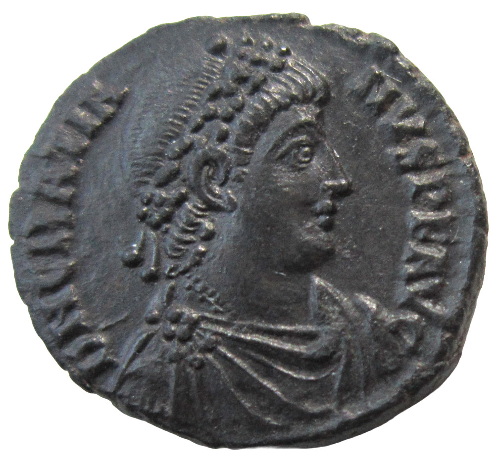 GRATIAN, 367-383 AD. AE 3. ANTIOCH MINT, CIRCA 378-383 AD. ROMA REVERSE.