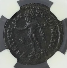 Roman Empire Constantine BI Reduced Nummus NGC XF #