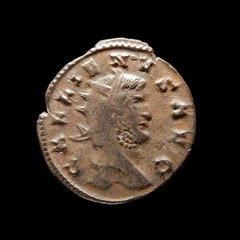 *Lucernae* Gallienus Antoninianus PAX AVG S-I Siscia (Sisak) 266-268 AD.
