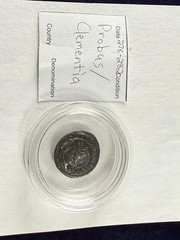 Probus Antoninianus Roman Empire AD 276-282 Superb Condition Fine Bust/CLEMENTIA