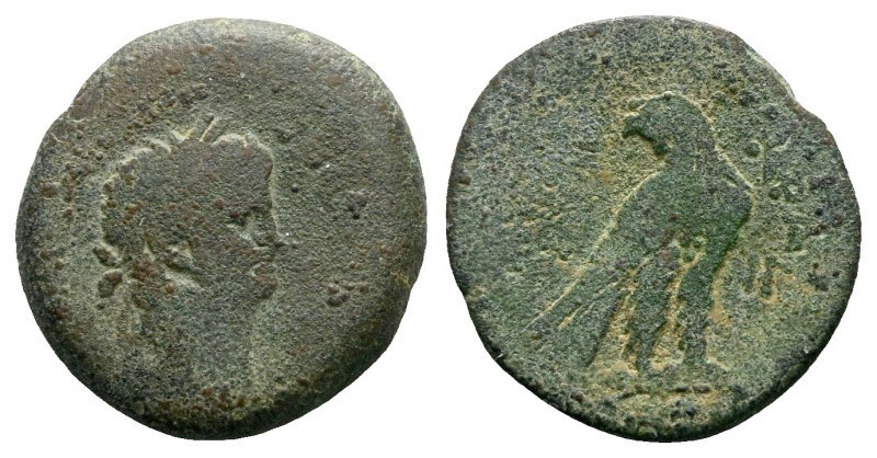 🔥CLAUDIUS 52-53 AD-24mm/9.31g-G-EGYPT-ALEXANDRIA-DIOBOL-BIBLICAL-RPC I 5193