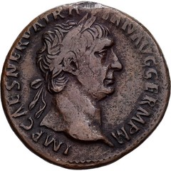 [#1202794] Roman Empire, Trajan, As, 101, Rome, Bronze, EF, RIC:434