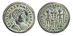 Constantius II AE Follis Nicomedia mint