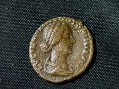 Lucilla as Augusta 164-182 AD. Rome Sestertius, 30 mm, 19.44 g LVCILLA AVGVSTA,