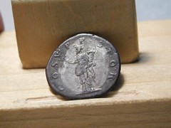 Roman Imperial Trajan denarius, 98-117 AD, R.I.C. 301