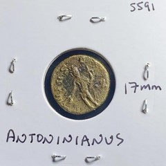 Genuine Ancient Roman Coin 268-270 AD Emperor Claudius II Gothicus Antoninianus