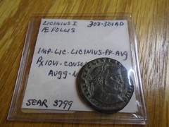 Imperial Rome Licinius I 308-324 AD AE Follis RIC.57, SEAR 3799