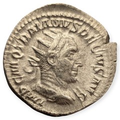 Trajan Decius Roman Empire Antoninianus Double Denarius 249-251 AD Ancient 14T