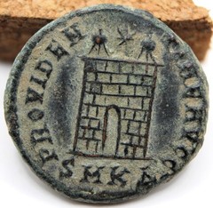 Roman Imperial | Constantine I | AE3 | 324-325 AD | Cyzicus | Legionary Fort