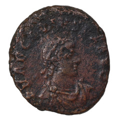 Arcadius AE2 383-408 AD Ancient Roman Bronze Coin RIC.63f Antioch Mint