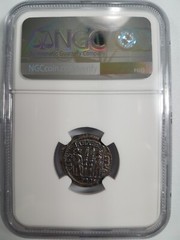 Constantine I Roman Empire BI Nummus AE3/4 NGC AU Ancient Epfig Hoard The Great