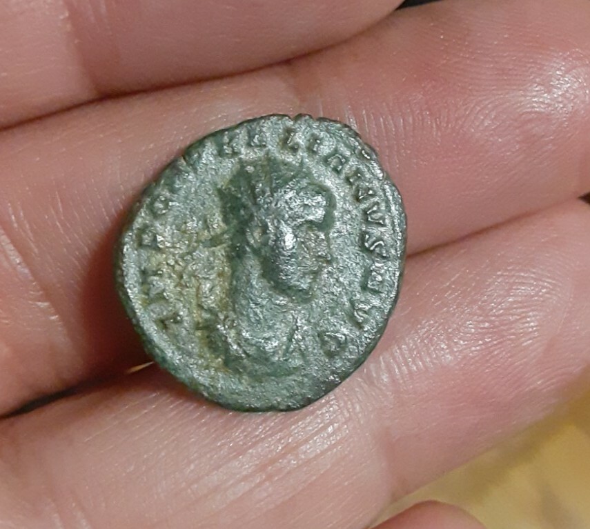AURELIAN ANTONINIANUS YOUNG PORTRAIT 272 AD CONCORDIA PeteGreek 42h
