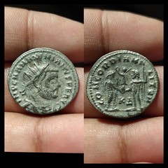 MAXIMIANUS HERCULIUS (286-305). Antoninianus Conservator CONCORDIA Roman Coin”*