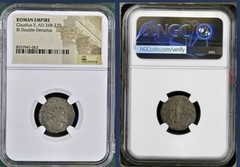 Genuine Ancient Roman Coin Emperor Claudius II Gothicus 268-270 AD NGC Certified