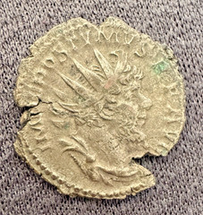 Ancient Silver Roman Coin Antoninianus of Postumus 259-268AD Gallic Roman Empire