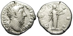 Marcus Aurelius (161-180 AD) AR Denarius – Salus