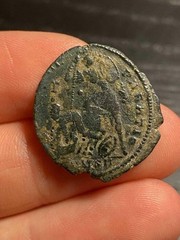 Ancient Roman Nummus of the Emperor Constantius II (353-355 CE)
