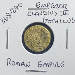 Genuine Ancient Roman Coin 268-270 AD Emperor Claudius II Gothicus Antoninianus