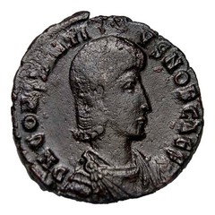 Unlisted for ALEA S Constantius Gallus AE Centenionalis Fallen Horseman