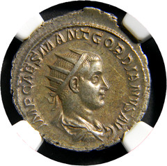 Roman Coin (ca. AD 238-244) Gordian III NGC XF (34-8)