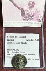 Reign Of Nero Seleucid & Pieria Antioch 54-68 AD C209