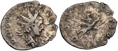 Divus Valerian II Died 258 A.D. Antoninianus VF CONSECRATIO #AC95708
