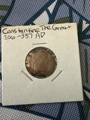 306-337 AD Roman Imperial Constantine I ‘The Great’ AE Follis 3.5g Antioch Coin