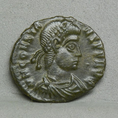 CONSTANS II, 337-350 AD. AE 3. Rev. Phoenix on Globe (CON#10)