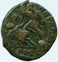 JULIAN II Caesar 355AD Authentic Ancient Roman Horse Battle Scene Coin i118184