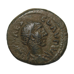 Claudius II Gothicus AE1 Bronze Ancient Roman Coin 268-270 AD Pisidia