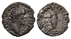 Roman Silver Denarius – Rome AD 158/9 – Antoninus Pius