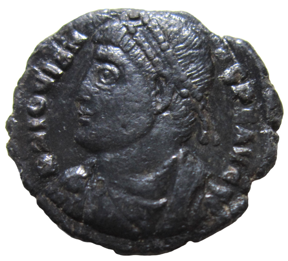 JOVIAN. 363-364 AD. AE 3. HERAKLEA MINT. WREATH REVERSE.