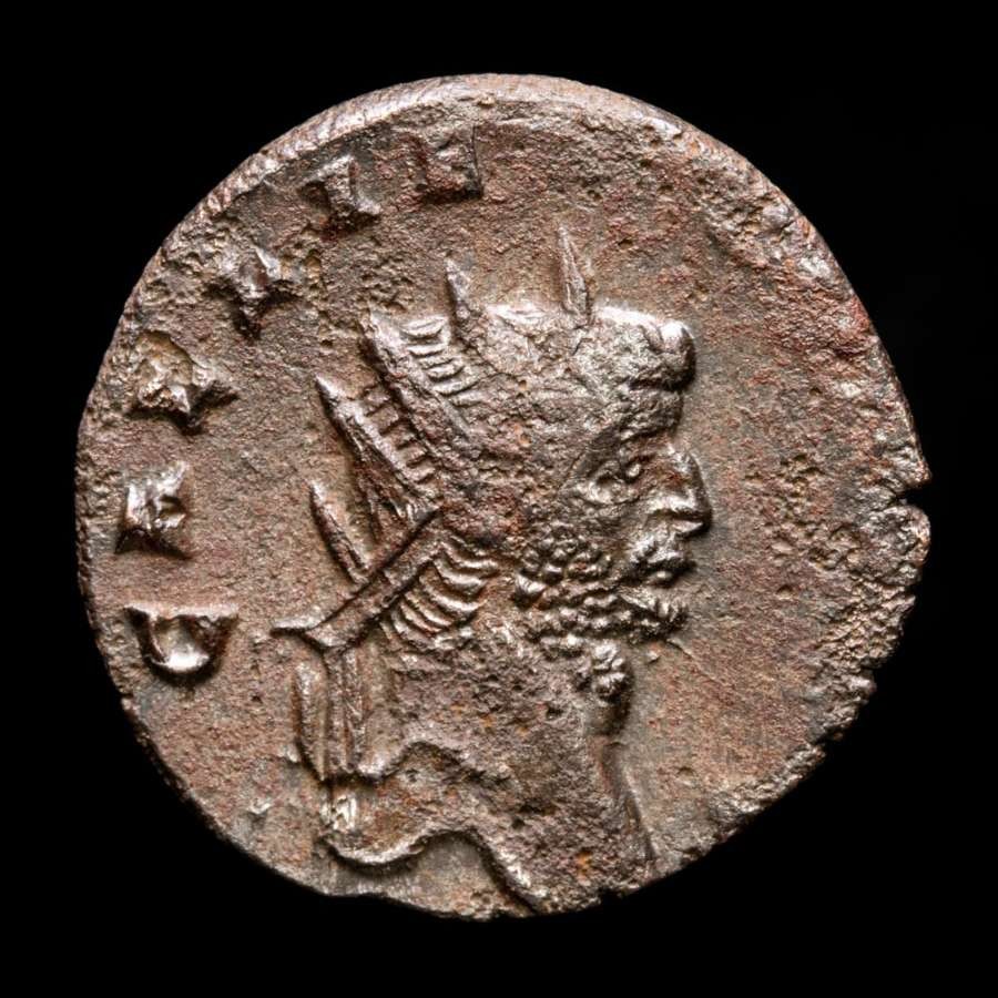 *Lucernae* Gallienus Antoninianus FORTVNA REDVX . Ç (224) Rome mint 265 A.D.