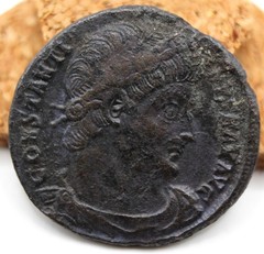 Roman Imperial | Constantine I | AE3 | 329-330 AD | Antioch | Legionary Fortress
