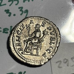 Julia Mamaea 225-235 A.D. Denarius Felicitas High Grade