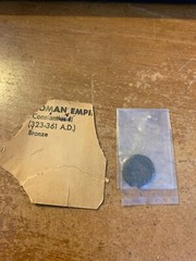 “Roman Constantius II 323-361 AD” Bronze (??) Coin