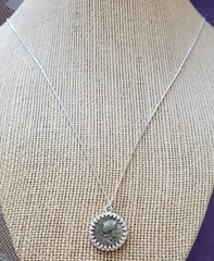 Roman Emperor Hadrian Genuine Ancient Silver Coin Solid Silver Necklace with COA