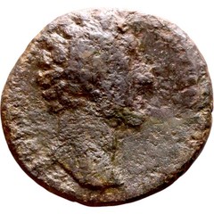 Roman Bronze As – 161-180 AD – Marcus Aurelius
