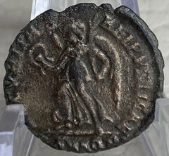 Ancient Roman Coin 364-378 AD Emperor Valens Authentic Securitas Rep One Victory