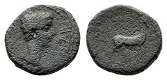 Phrygia. Apameia. Germanicus as Caesar, 15 BC-AD 19. Bronze Æ